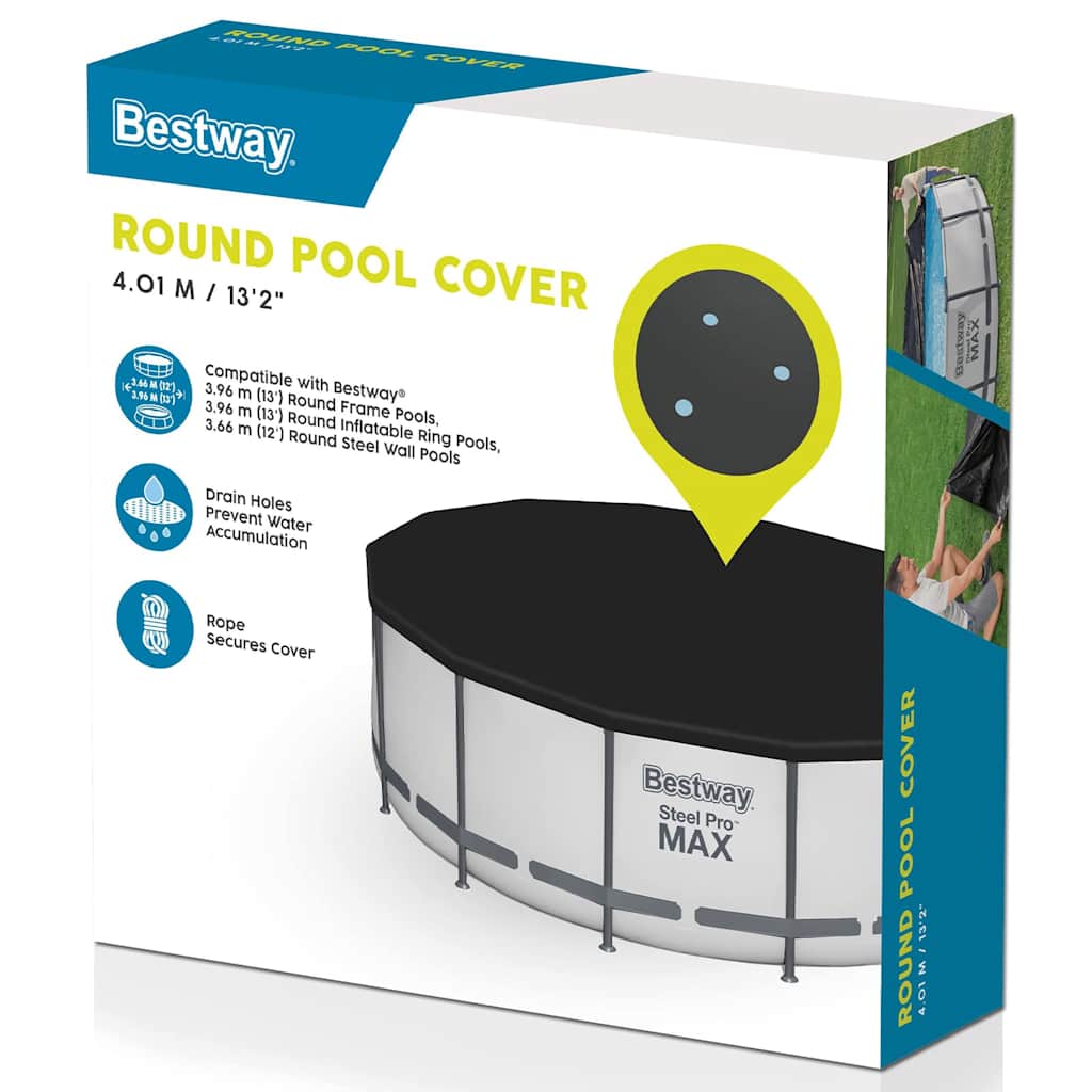 Bestway Flowclear medencetakaró 396 cm 7