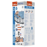 Bestway Steel Pro MAX medenceszett 366 x 76 cm 5