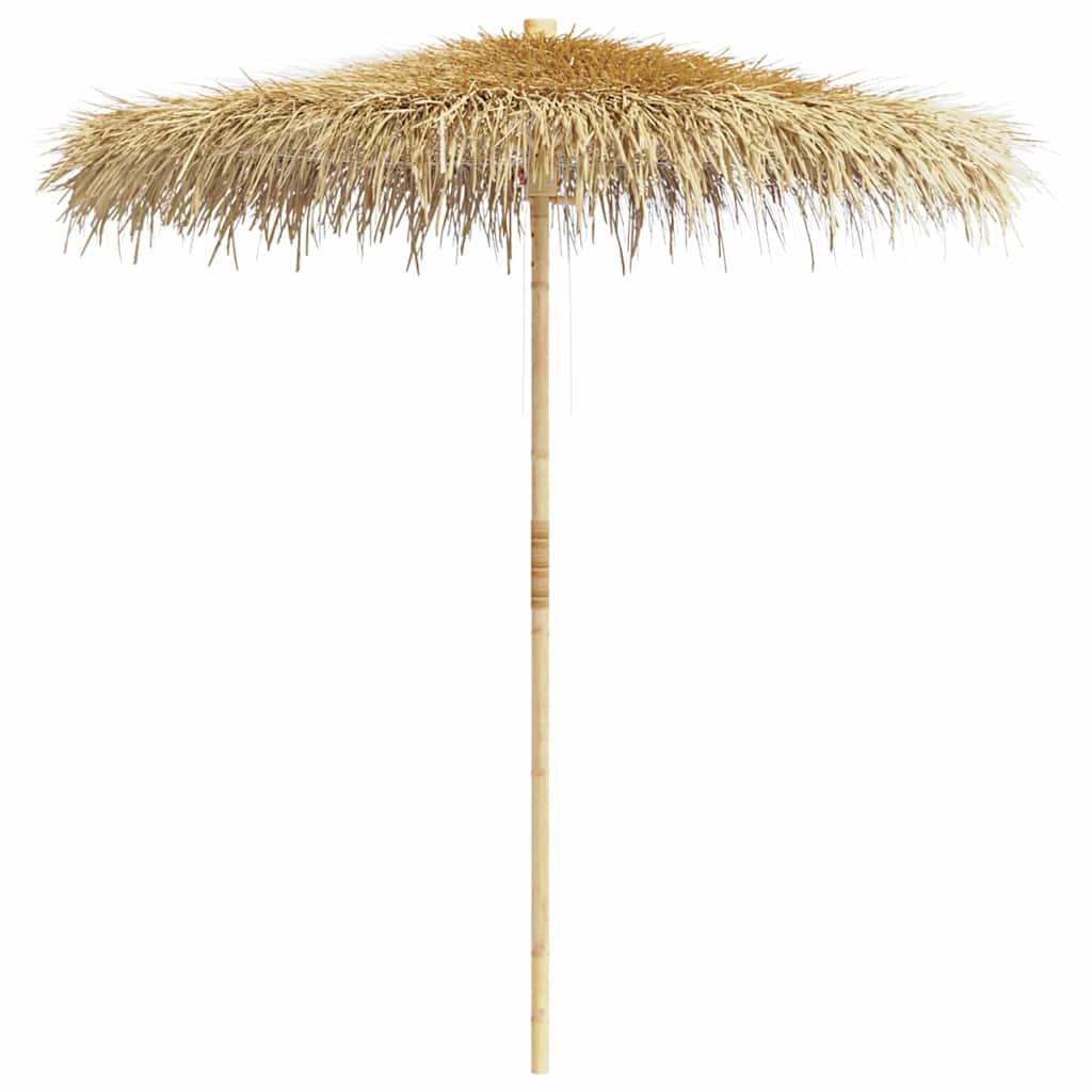 Bambuszernyő banánlevél tetővel 210 cm 2
