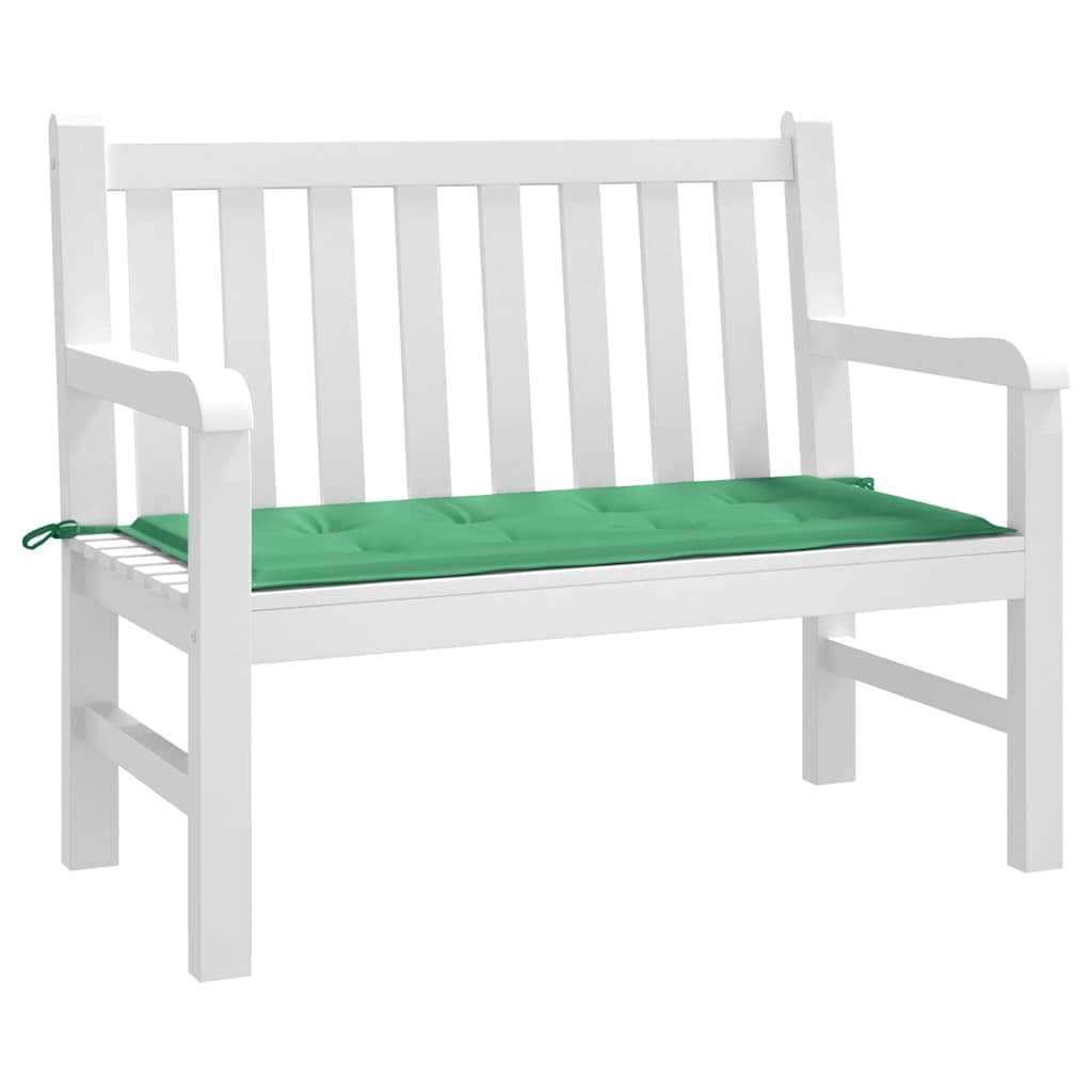 Zöld oxford szövet kerti pad párna 100 x 50 x 3 cm 3