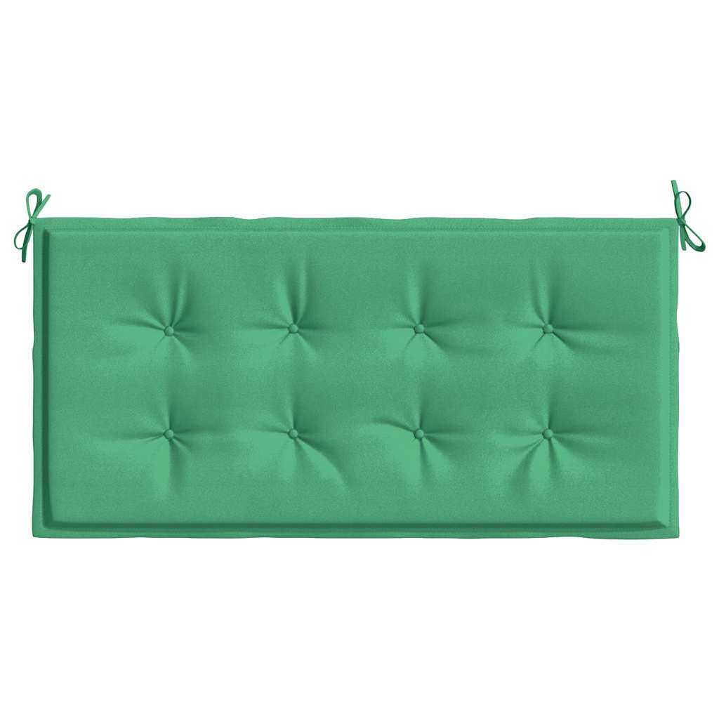 Zöld oxford szövet kerti pad párna 100 x 50 x 3 cm 4