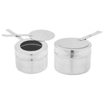 2 részes rozsdamentes acél chafing készlet 5