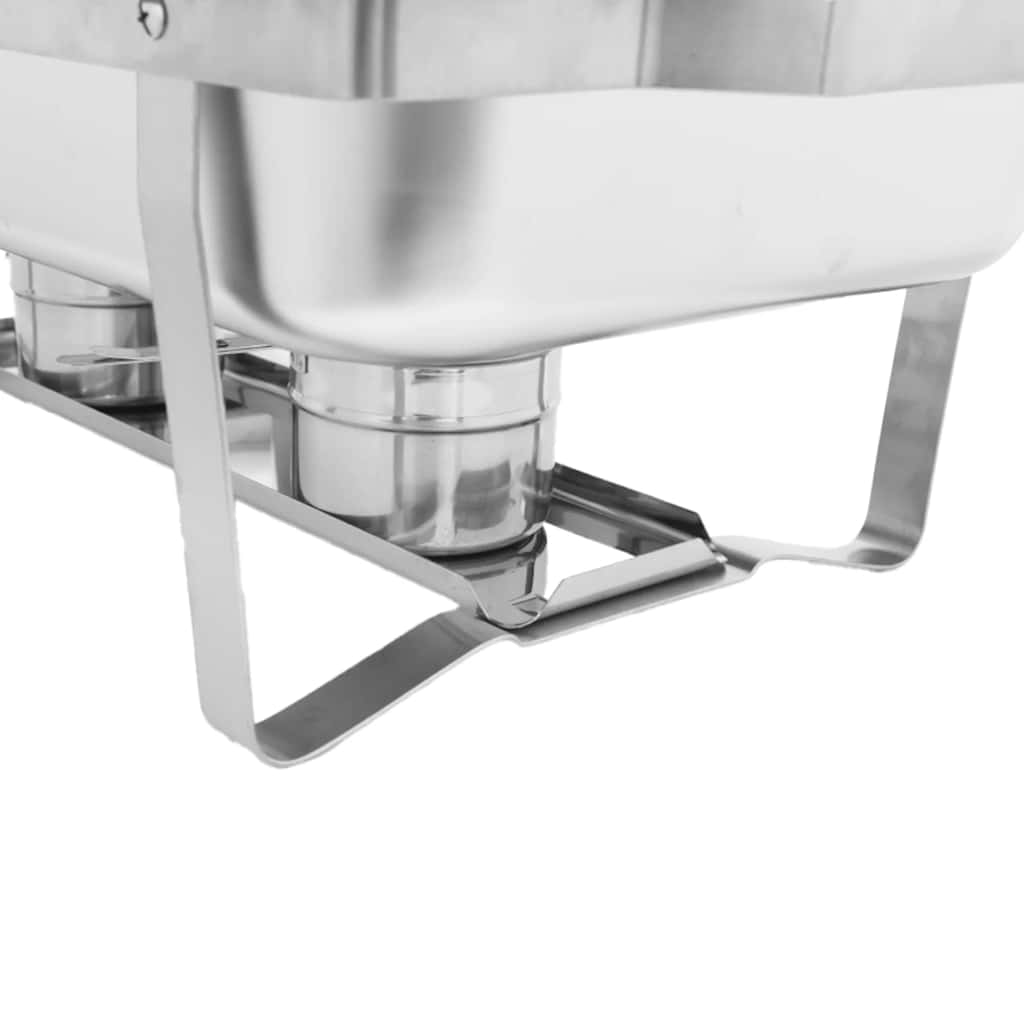 2 részes rozsdamentes acél chafing készlet 9