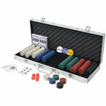 Pókerkészlet 500 alumíniumzsetonnal 2