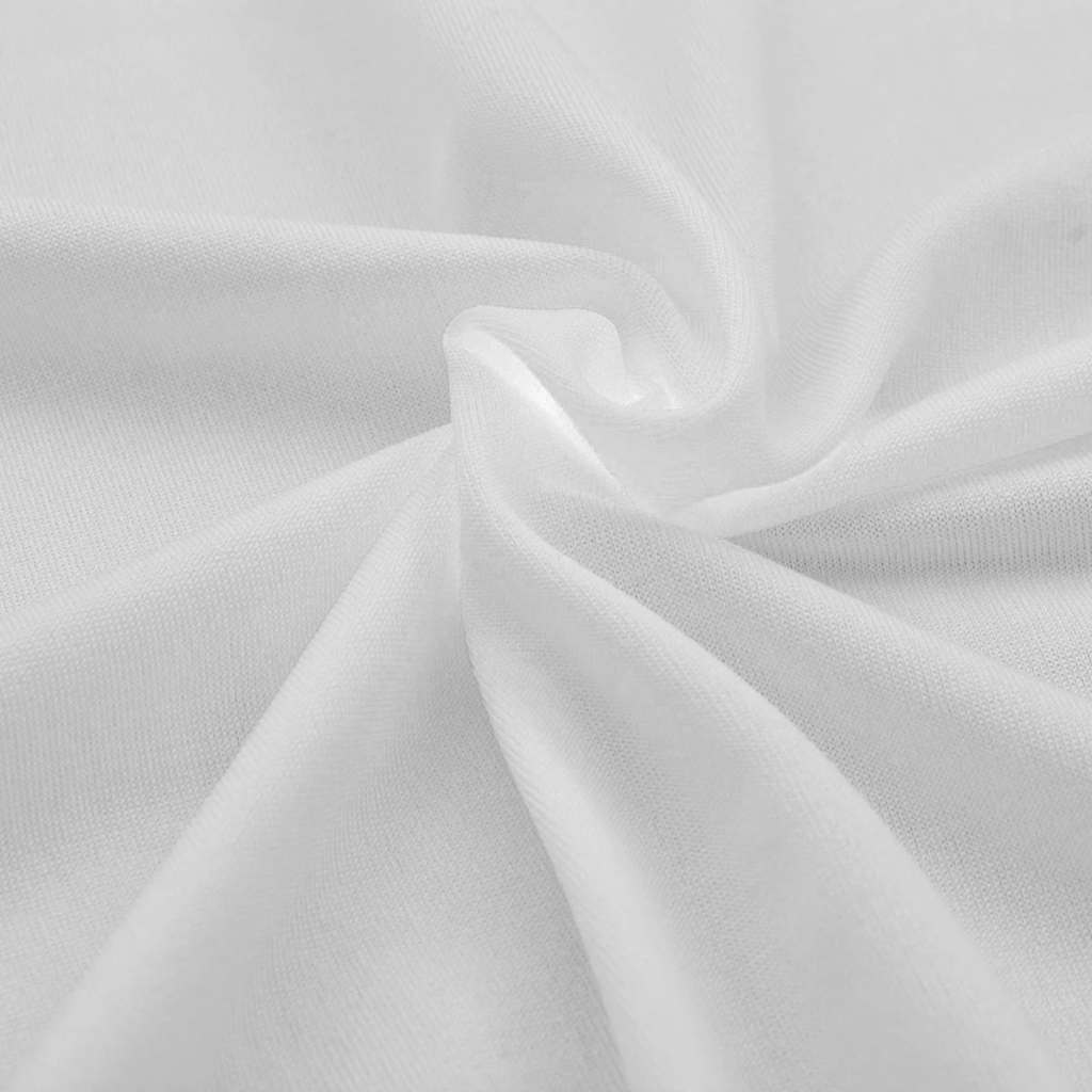 Sztreccs asztal védőhuzat 2 db 183x76x74 cm fehér 5