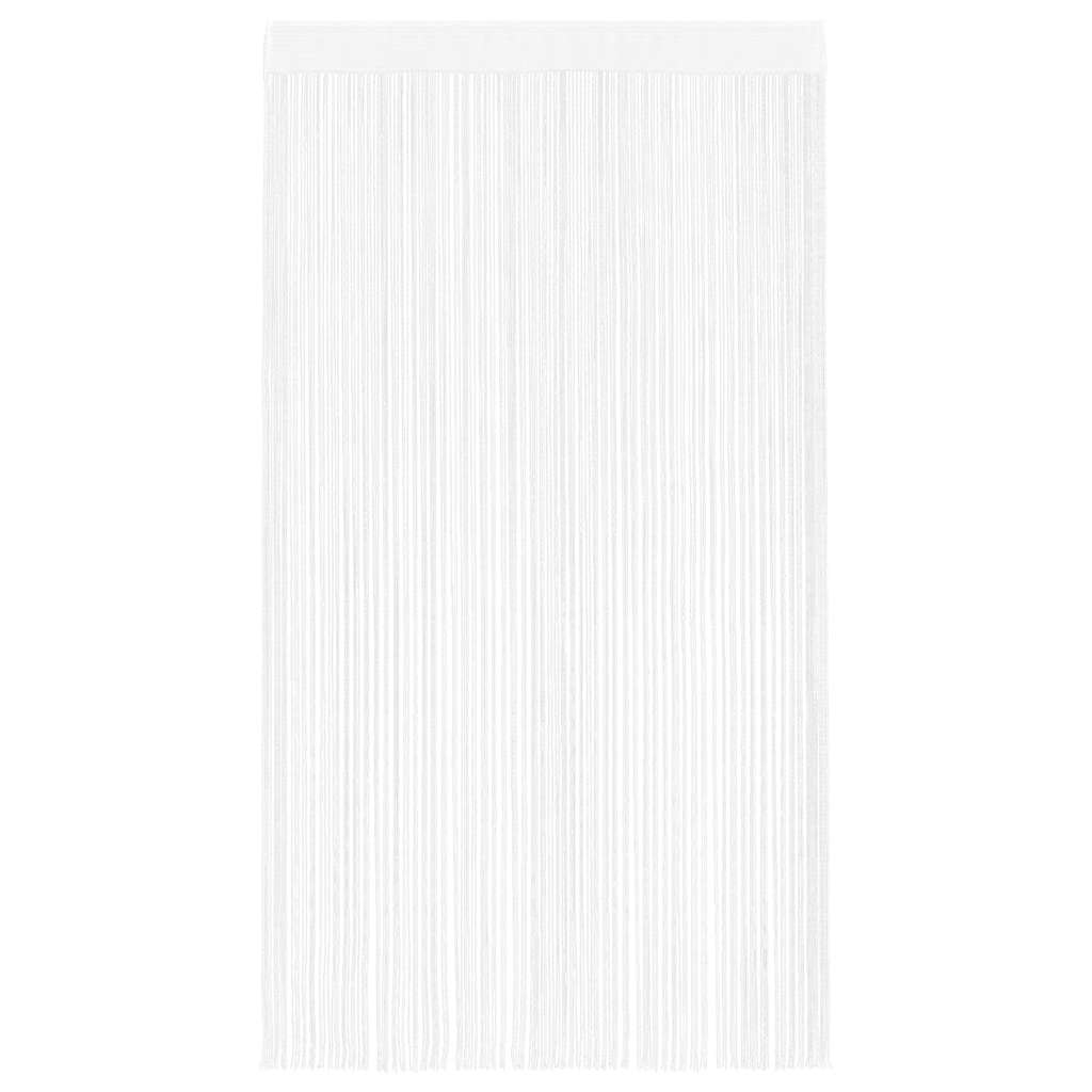 2 db fehér zsinórfüggöny 100 x 250 cm 4