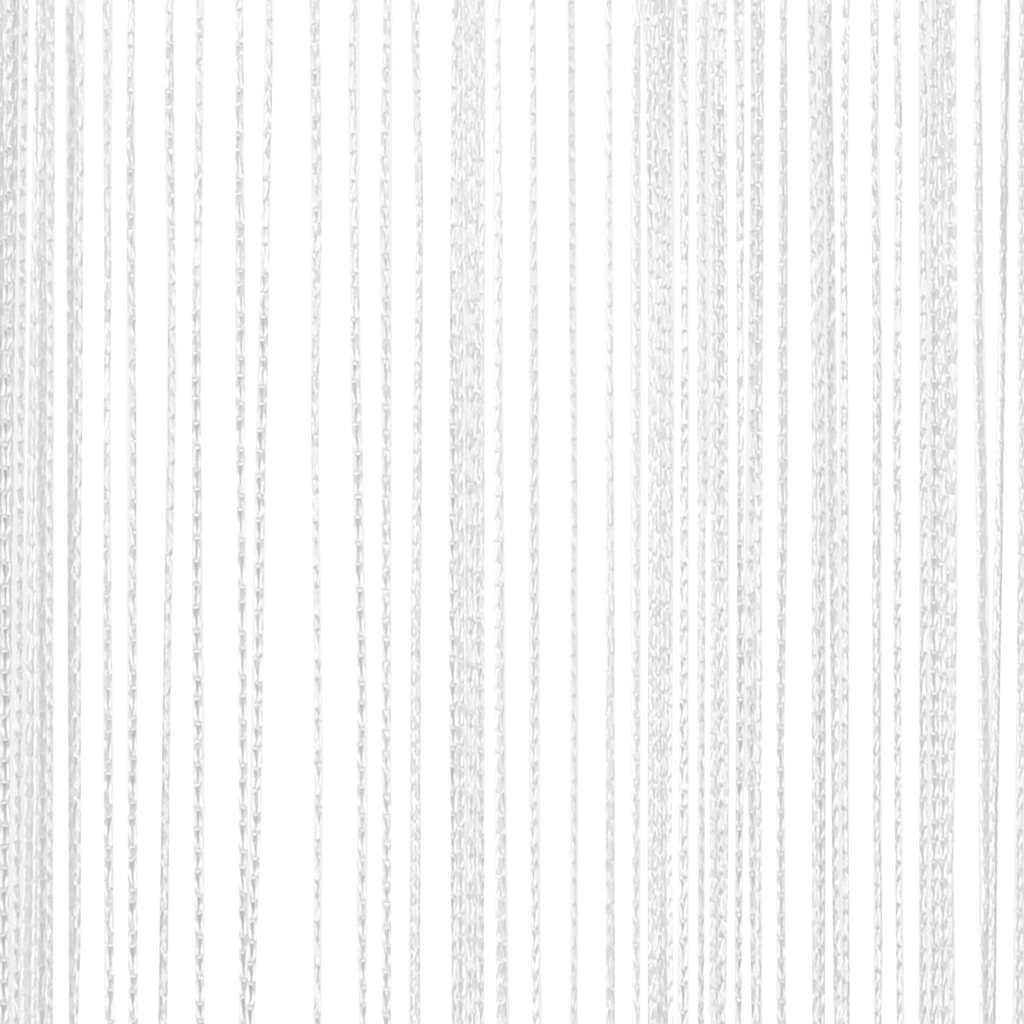 2 db fehér zsinórfüggöny 100 x 250 cm 8