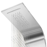 Rozsdamentes acél ívelt zuhanypanel rendszer 6