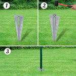 Euro Fence zöld acélkerítés 10 x 1,2 m 5