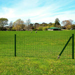 Euro Fence zöld acélkerítés 10 x 1,2 m