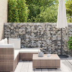 Horganyzott acél gabion kosár 300 x 30 x 100 cm 3