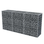 Horganyzott acél gabion kosár 200 x 50 x 100 cm 3