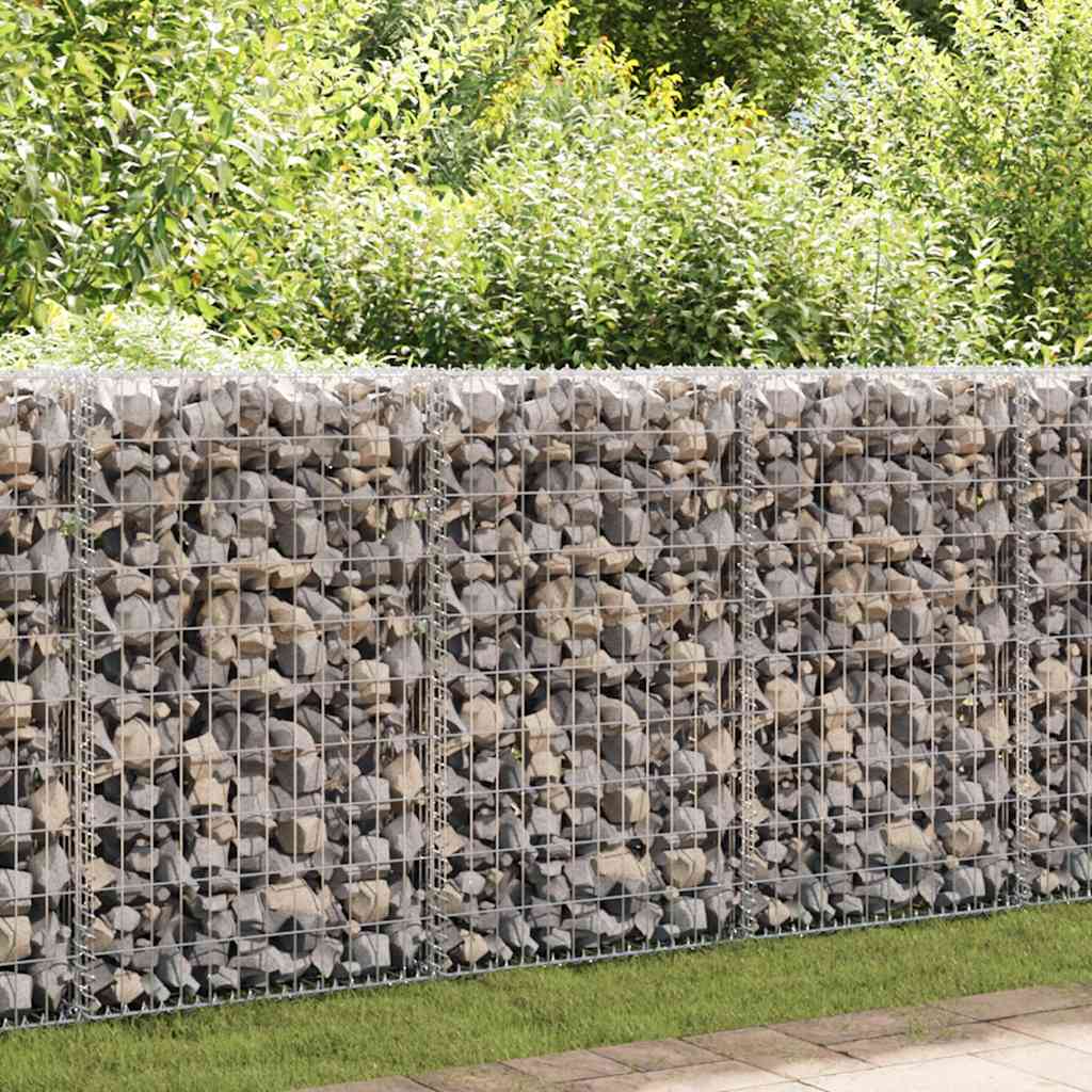 Horganyzott acél gabion kosár 200 x 50 x 100 cm