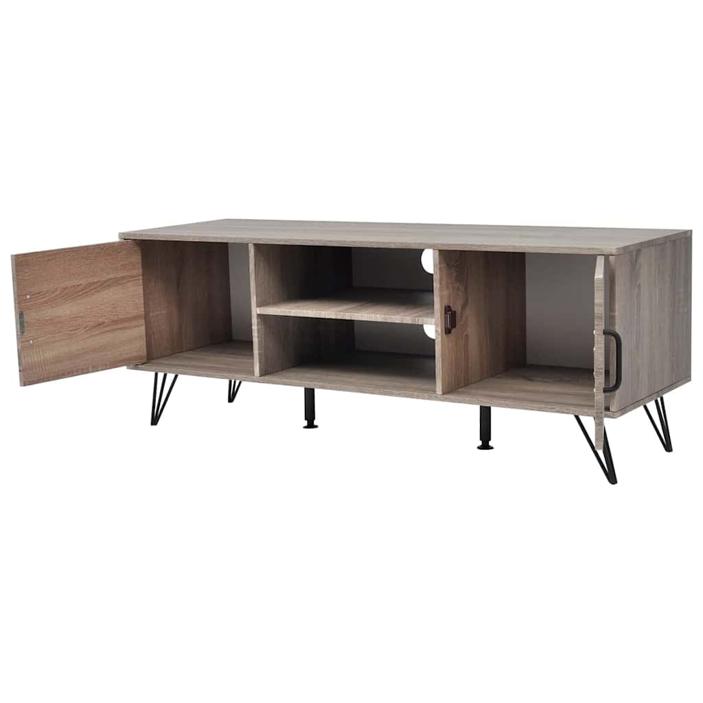 Szürke TV-szekrény 120 x 40 x 45 cm 2