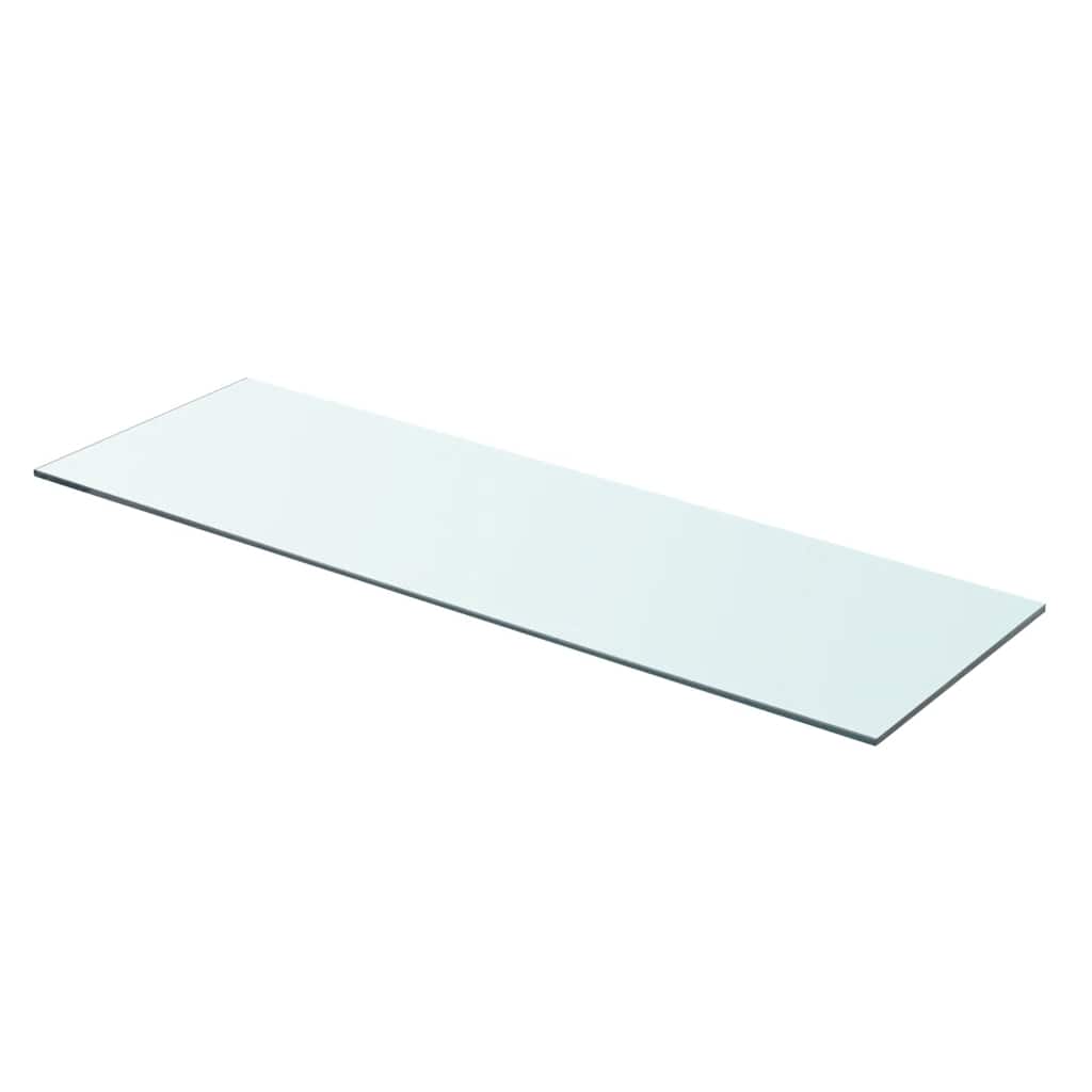 80x25 cm átlátszó panel üvegpolc
