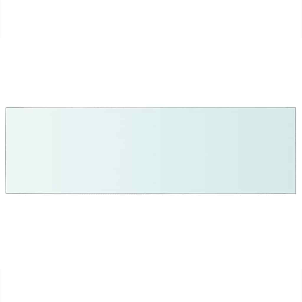 80x25 cm átlátszó panel üvegpolc 2