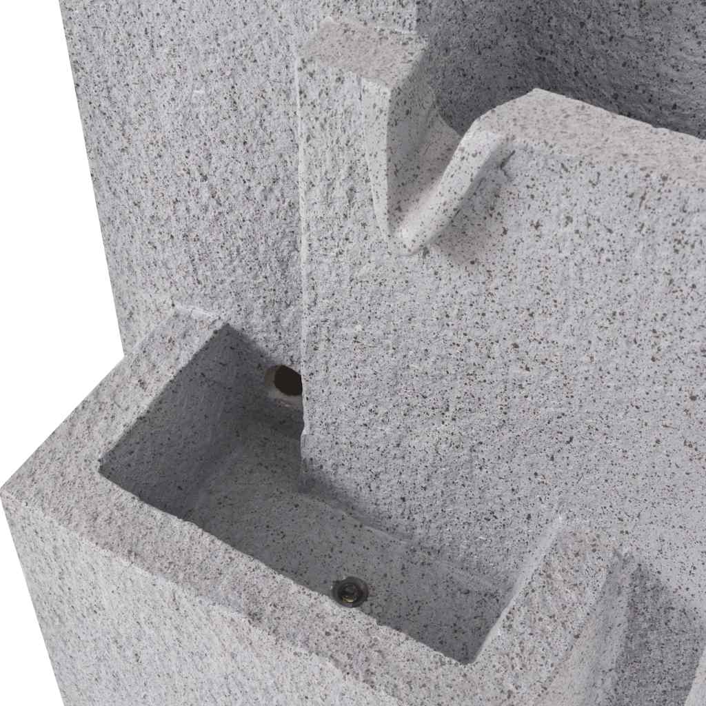 Műgyanta beltéri szökőkút LED megvilágítással 6