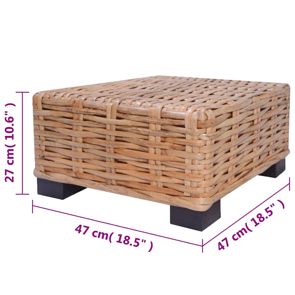 18 részes természetes rattan kanapészett 13