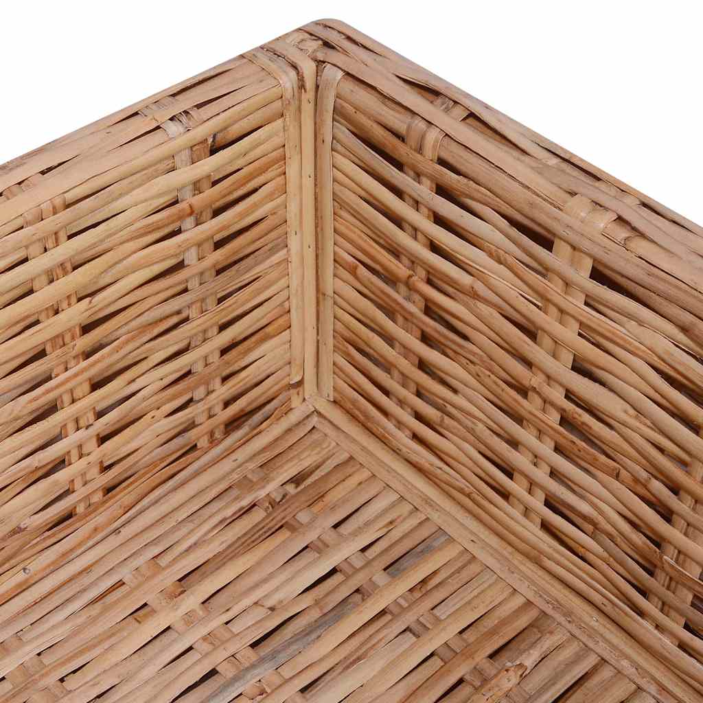 18 részes természetes rattan kanapészett 8