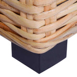 18 részes természetes rattan kanapészett 9