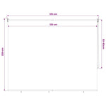 Bézs, kültéri sötétítő roló 125(Szé)x230(Ma) cm 11
