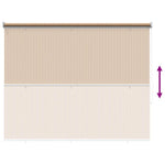 Bézs, kültéri sötétítő roló 185(Szé)x230(Ma) cm 5