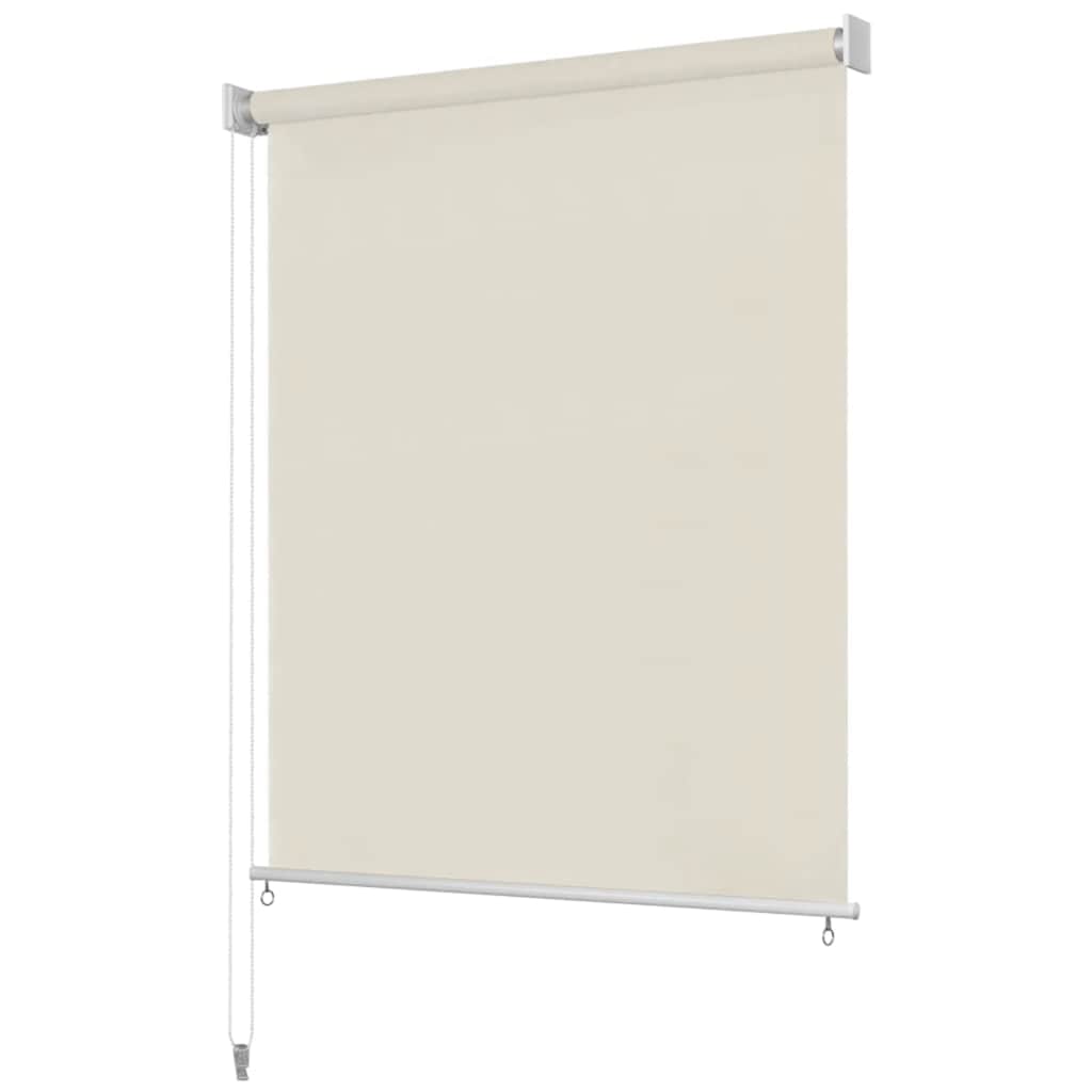 Krémszínű kültéri roló 105 (Szé) x 140 (Ma) cm