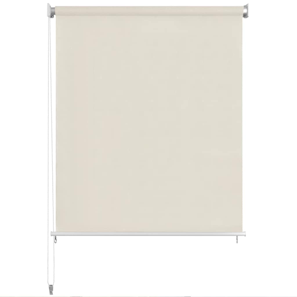 Krémszínű kültéri roló 105 (Szé) x 140 (Ma) cm 2