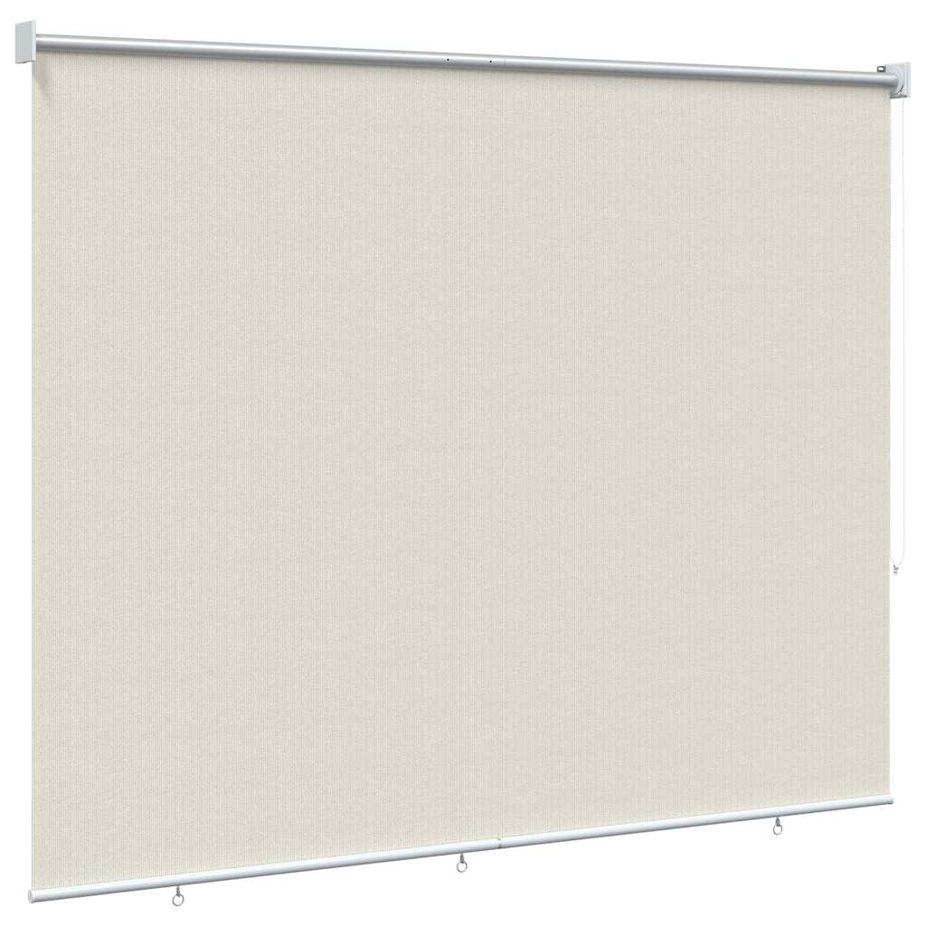 Krémszínű kültéri roló 185(Szé)x140(Ma) cm 2