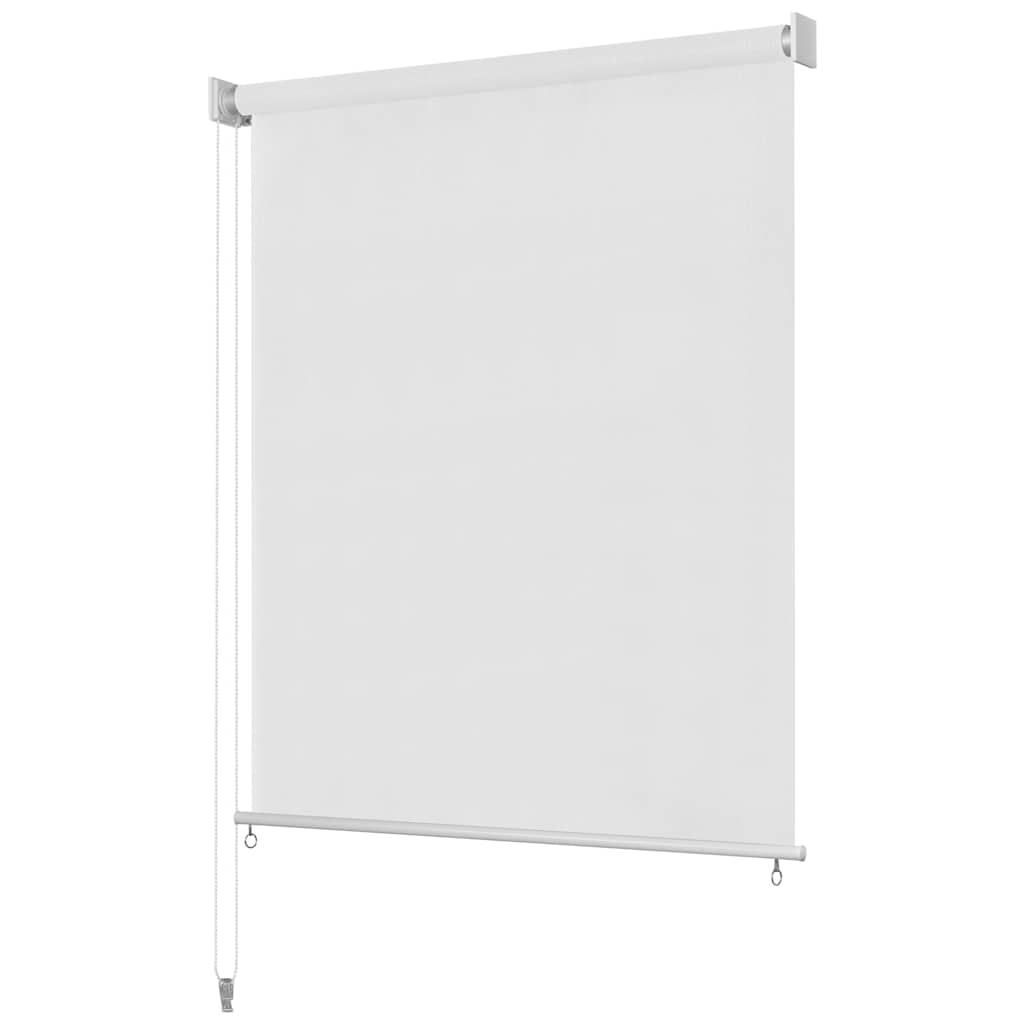 Fehér, kültéri sötétítő roló 205(Szé)x140(Ma) cm