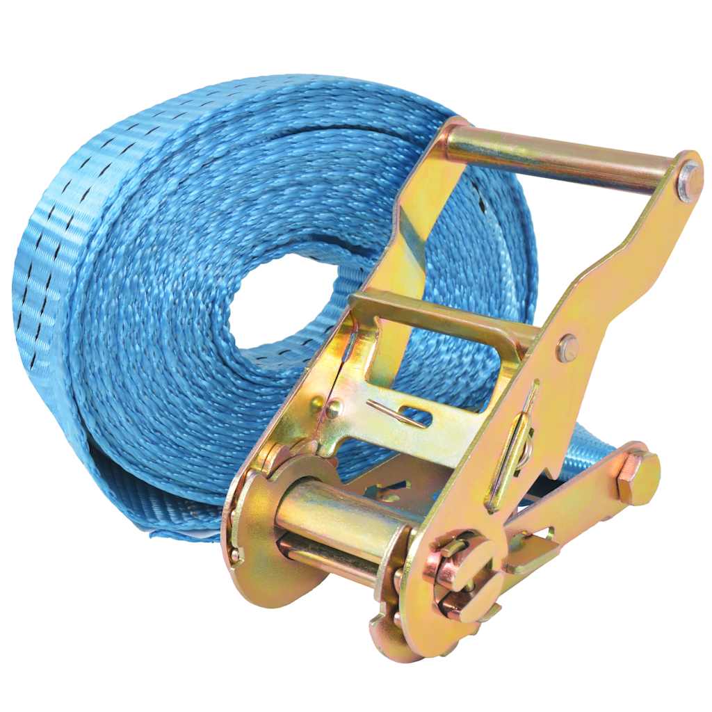 4 db kék racsnis rögzítőheveder 2 tonna 6 m x 38 mm 2