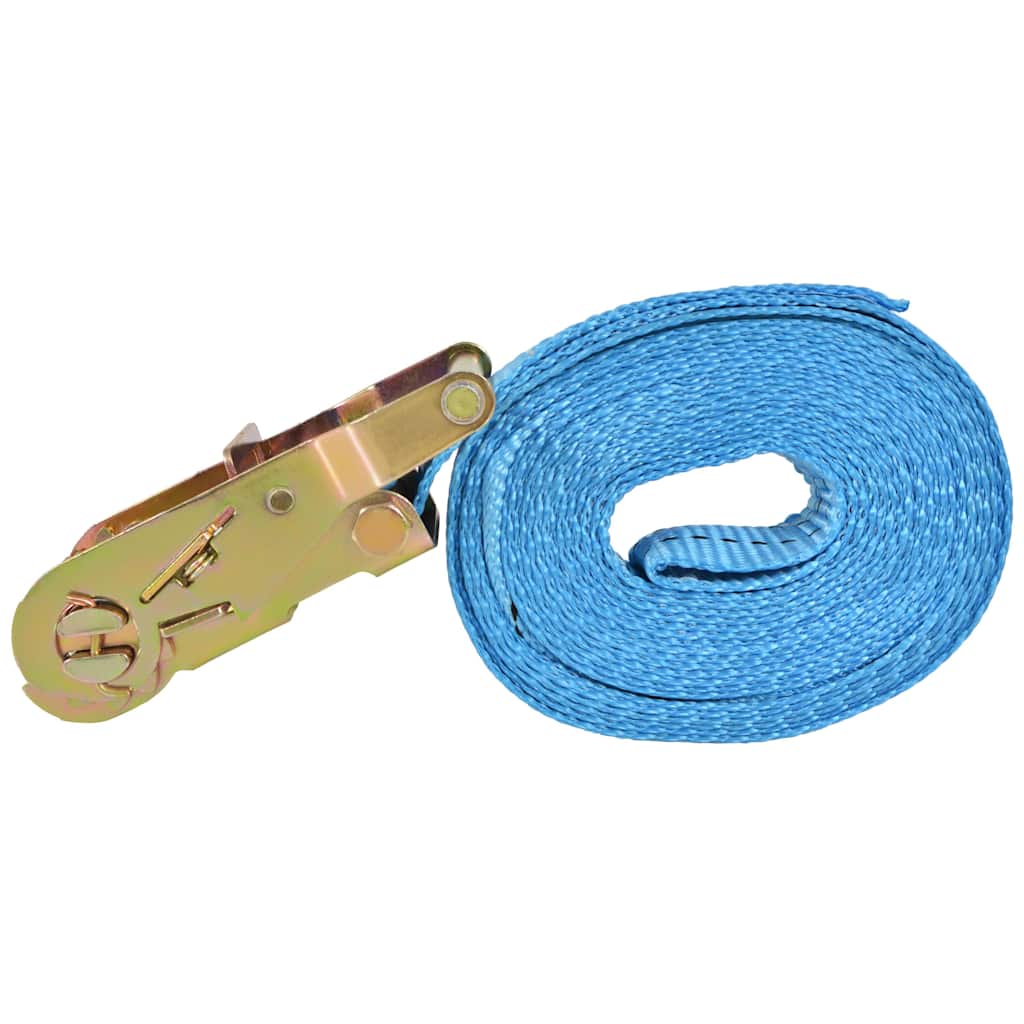 4 db kék racsnis rögzítőheveder 2 tonna 6 m x 38 mm 4