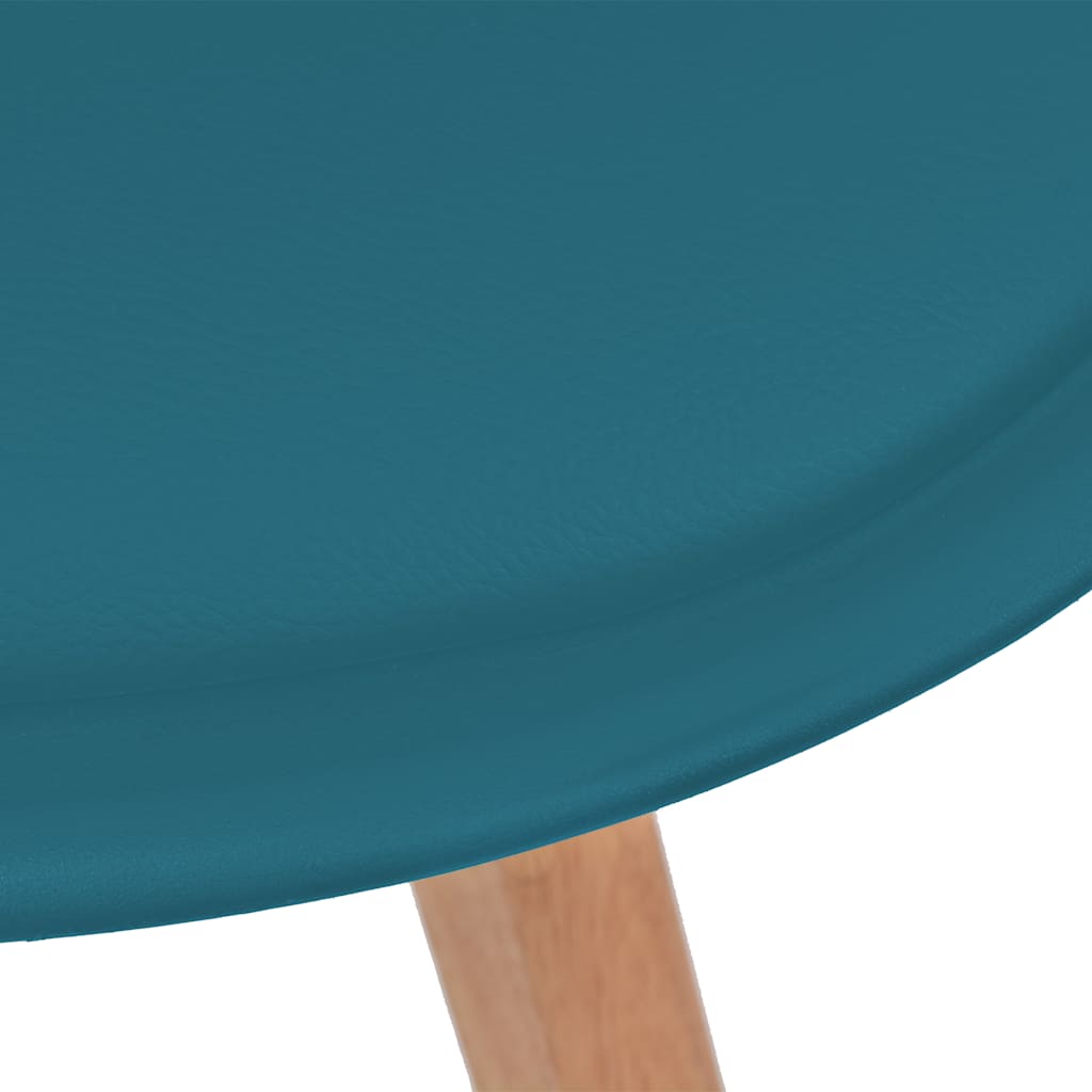 2 db türkiz műanyag étkezőszék 5