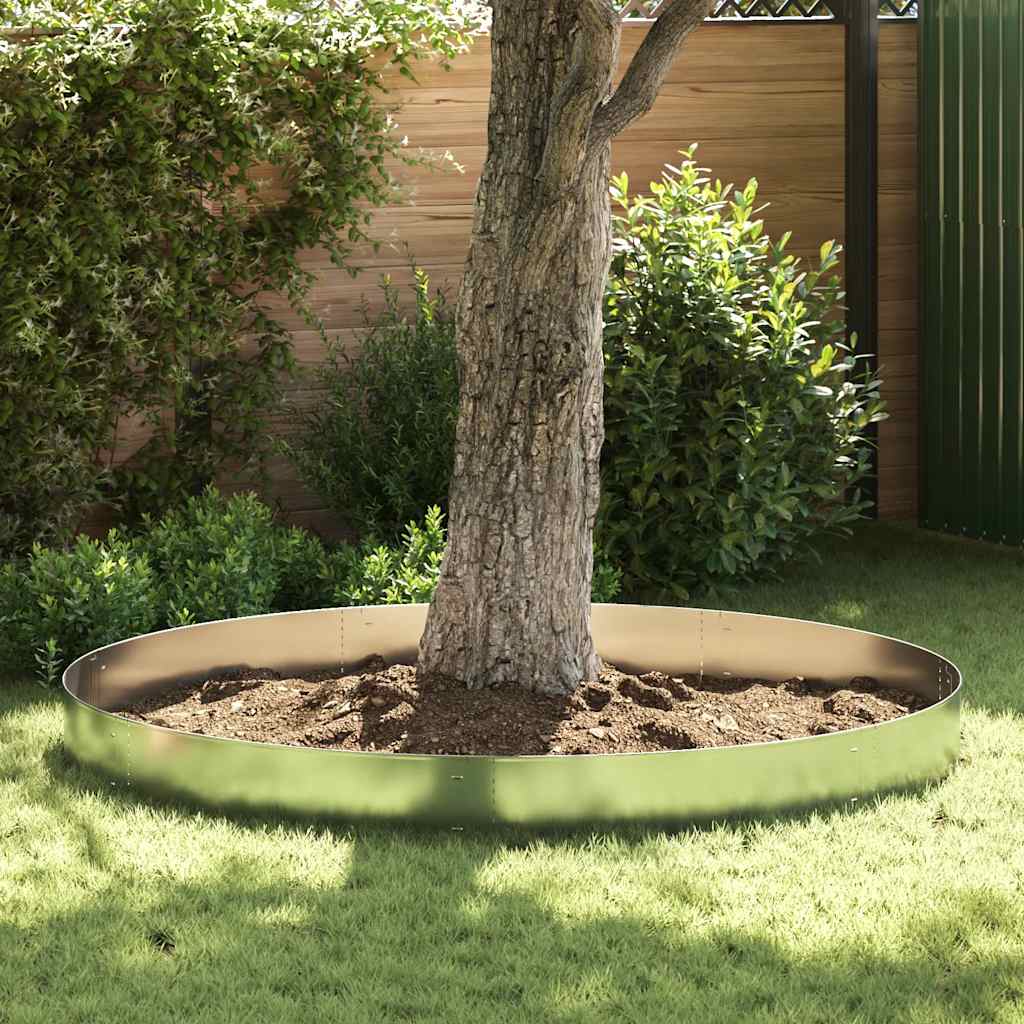 5 darabos gyepkerítés galvanizált acélból 100 x 19 cm