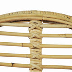 2 db természetes rattan étkezőszék 4