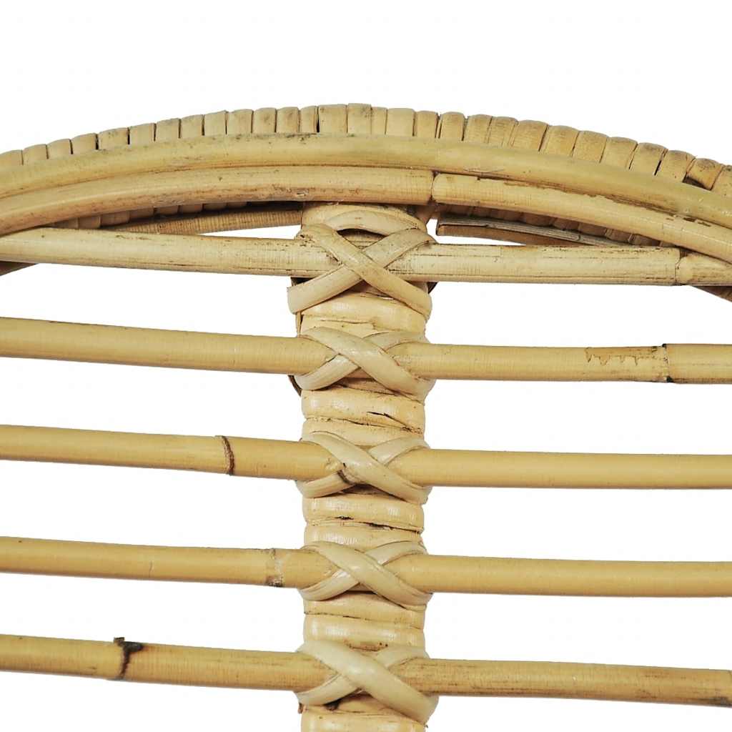 4 db természetes rattan étkezőszék 4