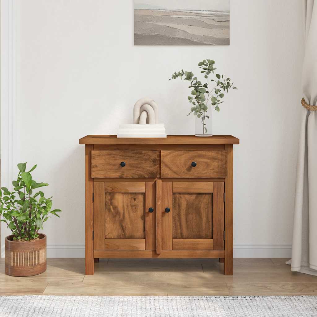 Tömör mahagóni fa komód 75 x 30 x 65 cm 3