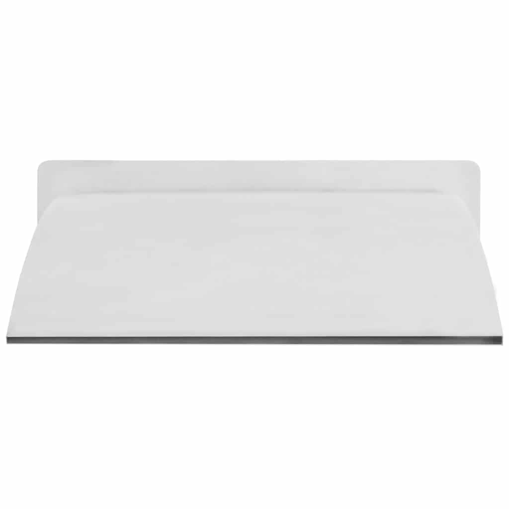 Ezüstszínű rozsdamentes acél medence-szökőkút 30 x 9 x 26 cm 3