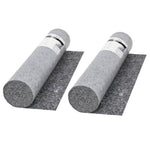 2 db szürke csúszásmentes takarófilc 50 m 280 g/m² 2