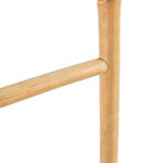 5 fokos, bambusz törölközőszárító létra 150 cm 4