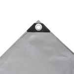 Szürke takaróponyva 650 g/m² 4 x 5 m 3