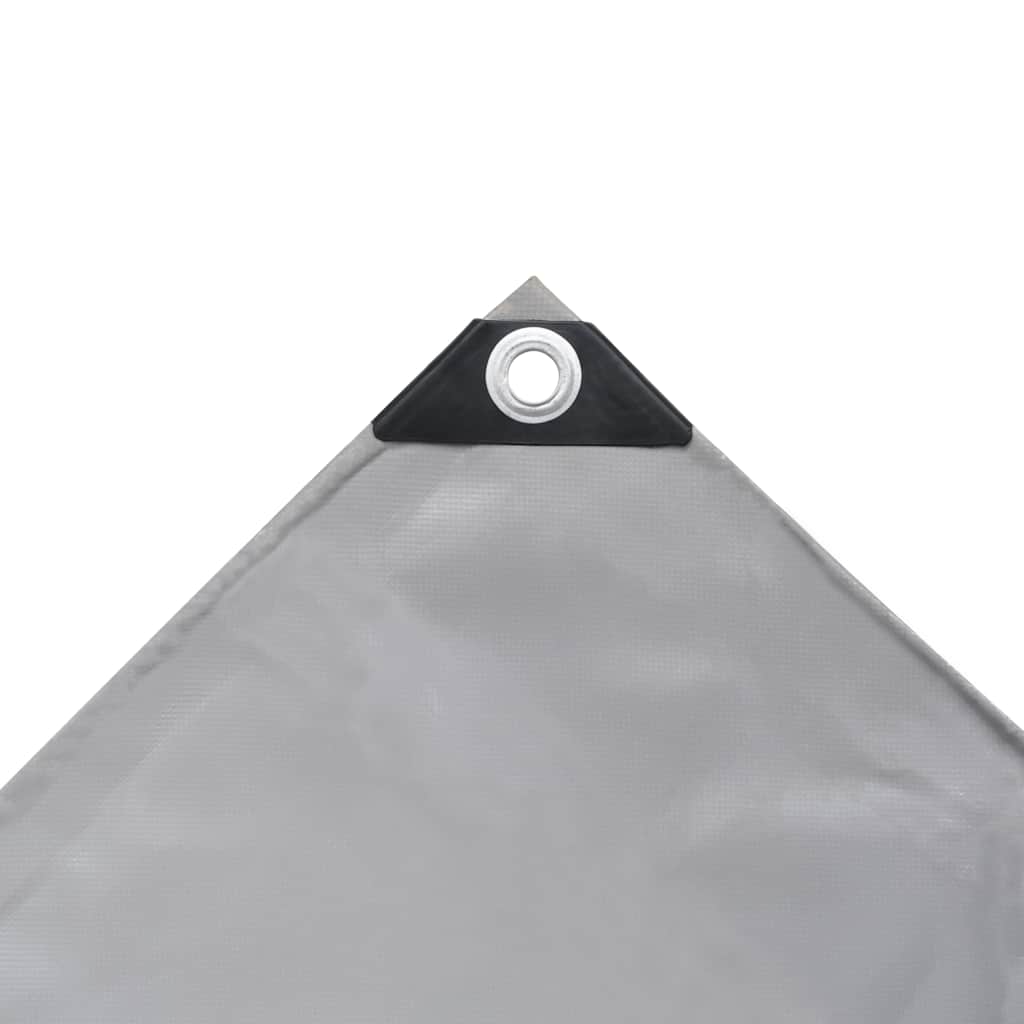 Szürke takaróponyva 650 g/m² 4 x 5 m 3