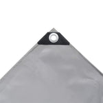 Szürke takaróponyva 650 g/m² 4 x 7 m 3