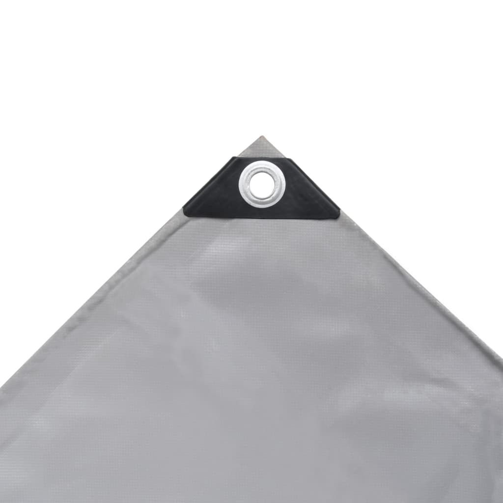 Szürke takaróponyva 650 g/m² 4 x 7 m 3