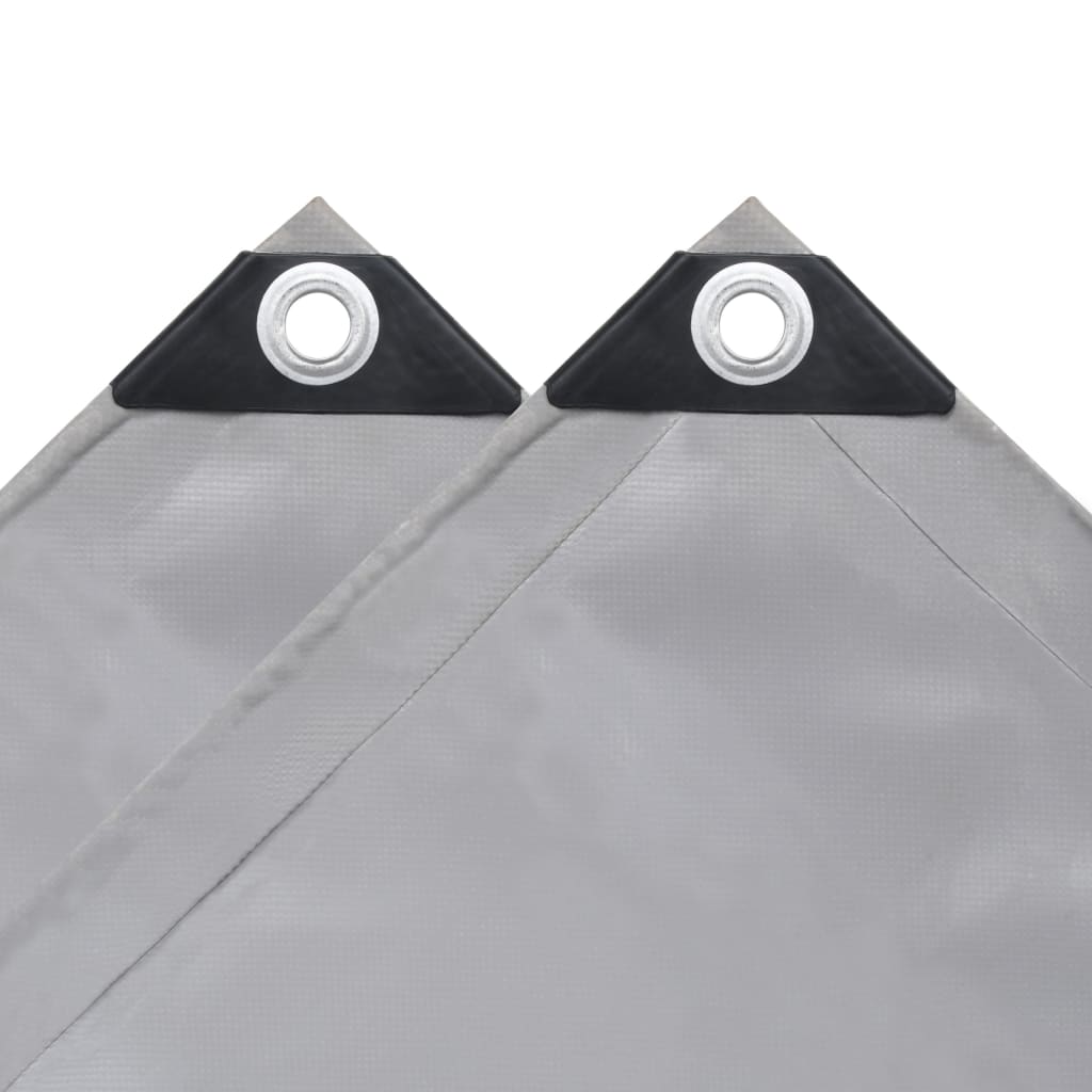 Szürke takaróponyva 650 g/m² 4 x 7 m 4