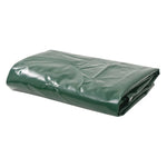 Zöld takaróponyva 650 g/m² 4 x 4 m
