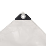 Fehér takaróponyva 650 g/m² 3 x 4 m 4