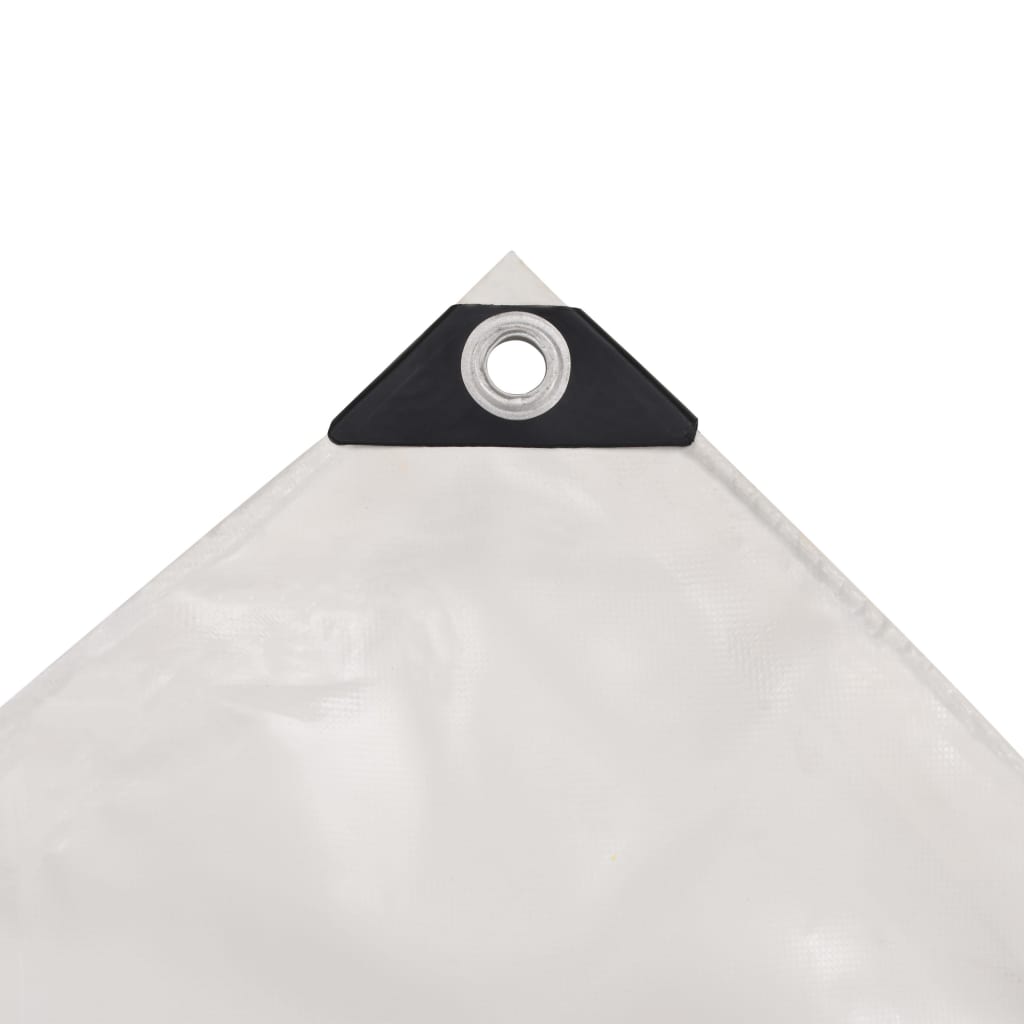 Fehér takaróponyva 650 g/m² 3 x 4 m 4