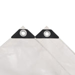 Fehér takaróponyva 650 g/m² 3 x 6 m 3