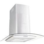 Rozsdamentes acél LED-es fali páraelszívó 60 cm 756 m³/óra 2